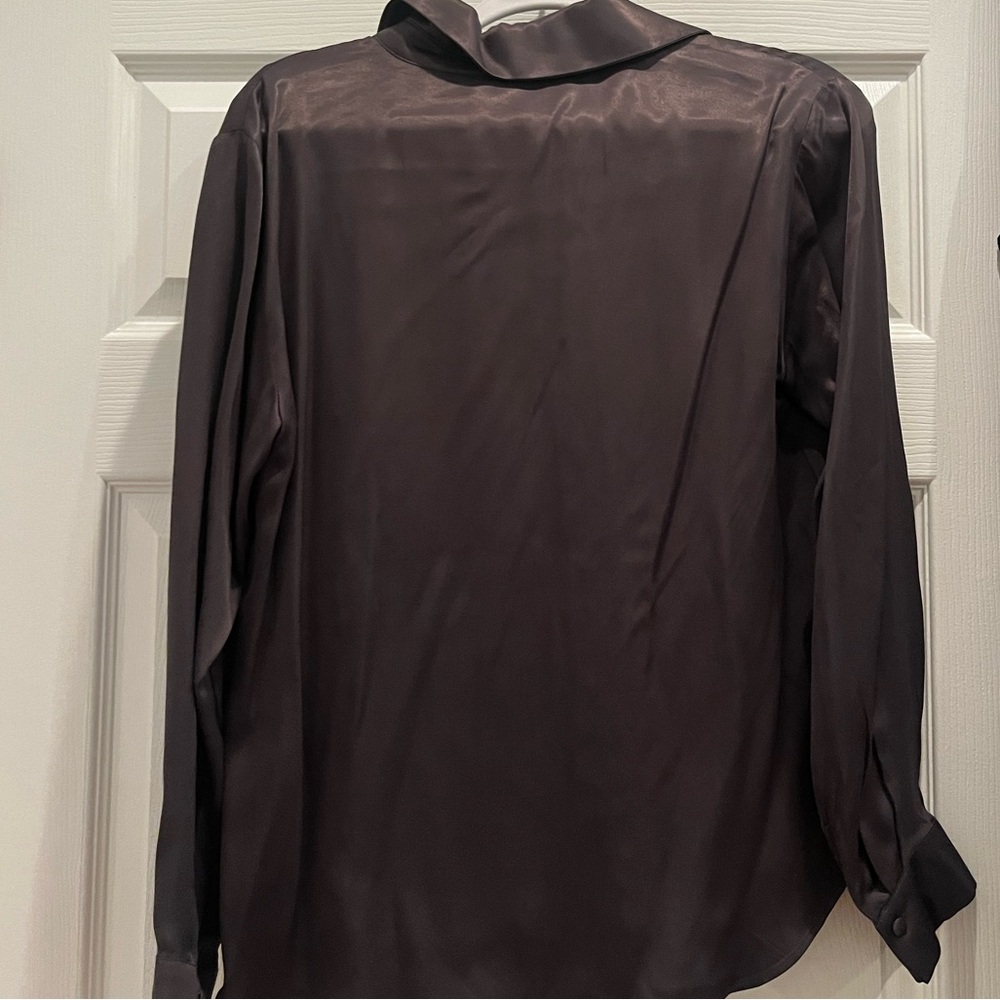 Silk Button Down - image 3